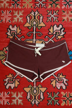 Load image into Gallery viewer, Vintage Y2K Burgundy Abercrombie &amp; Fitch Dolphin Shorts
