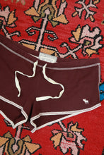 Load image into Gallery viewer, Vintage Y2K Burgundy Abercrombie &amp; Fitch Dolphin Shorts
