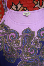 Load image into Gallery viewer, Vintage Y2K Purple Paisley Print Cami Tank Top
