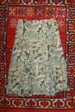 Load image into Gallery viewer, Vintage Floral Paisley Midi A-Line Skirt
