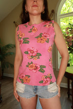 Load image into Gallery viewer, Vintage 2000s Gap Pink Floral Sleeveless Top

