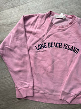 Load image into Gallery viewer, Vintage Long Beach Island Embroidered Crewneck Sweater
