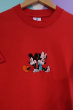 Load image into Gallery viewer, Mickey and Minnie Mouse Red Tee
