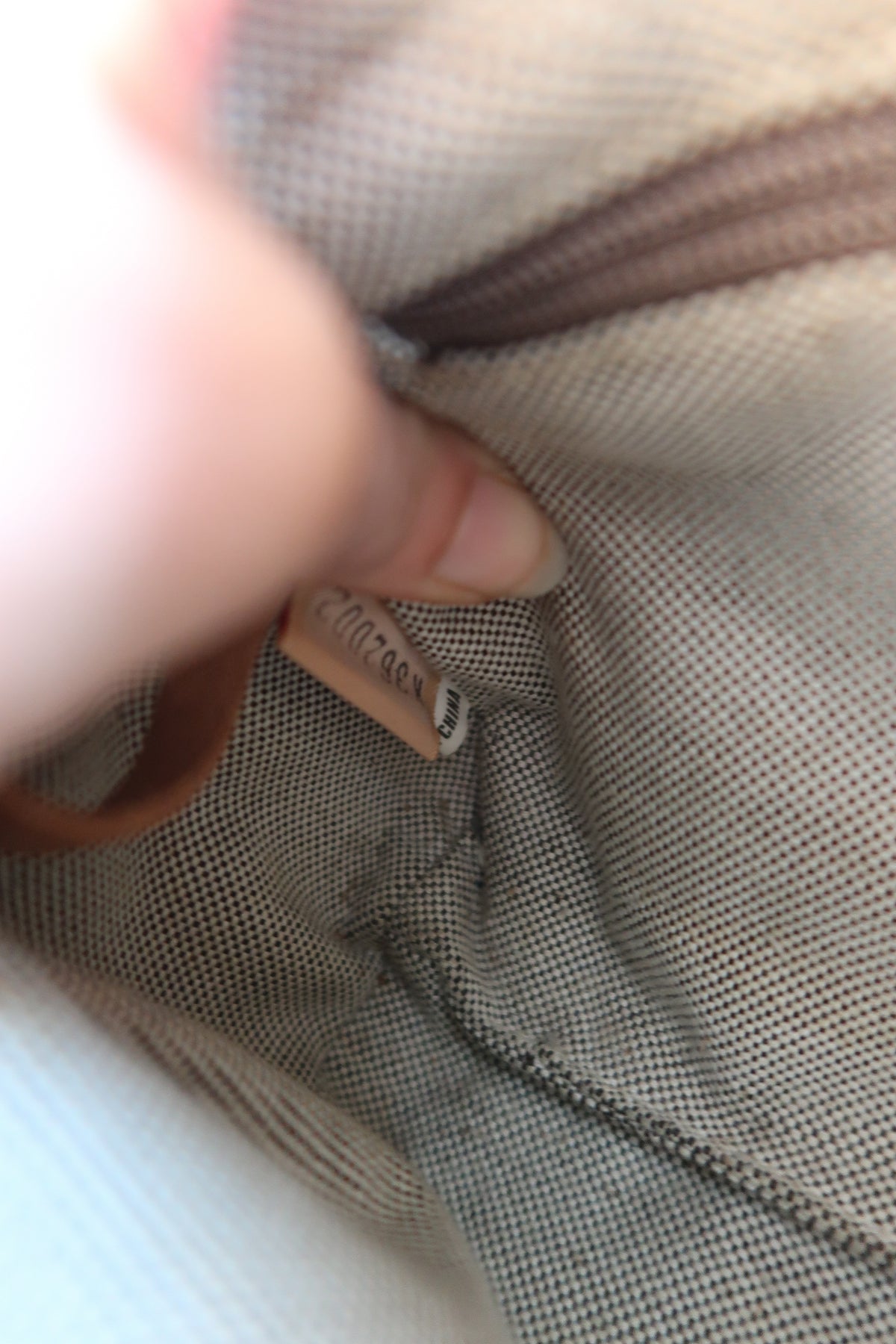Vintage Dooney & Bourke Monogram Mini Barrel Bag