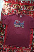 Vintage Cape May Maroon Graphic Tee - Jersey Shore Short Sleeve Tshirt - Elektra Vintage