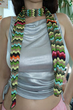 Load image into Gallery viewer, Vintage 2000s Missoni Striped Skinny Scarf – Iconic Knit Stripe
