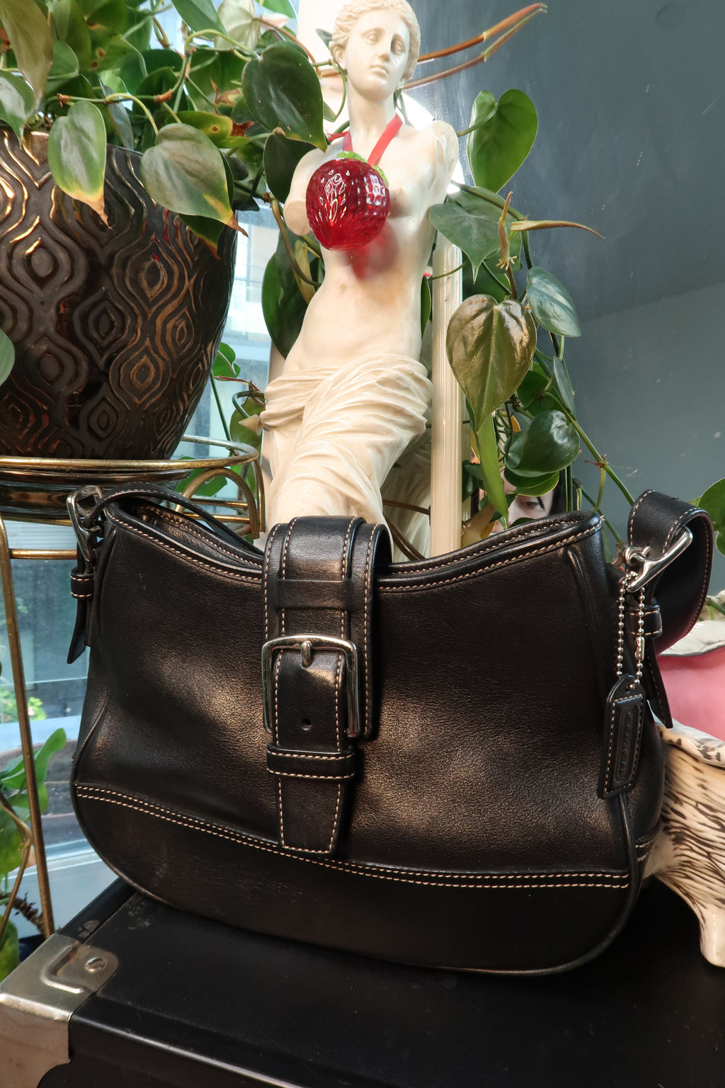 Vintage 2000s Coach Hampton Shoulder Bag Soho 7584