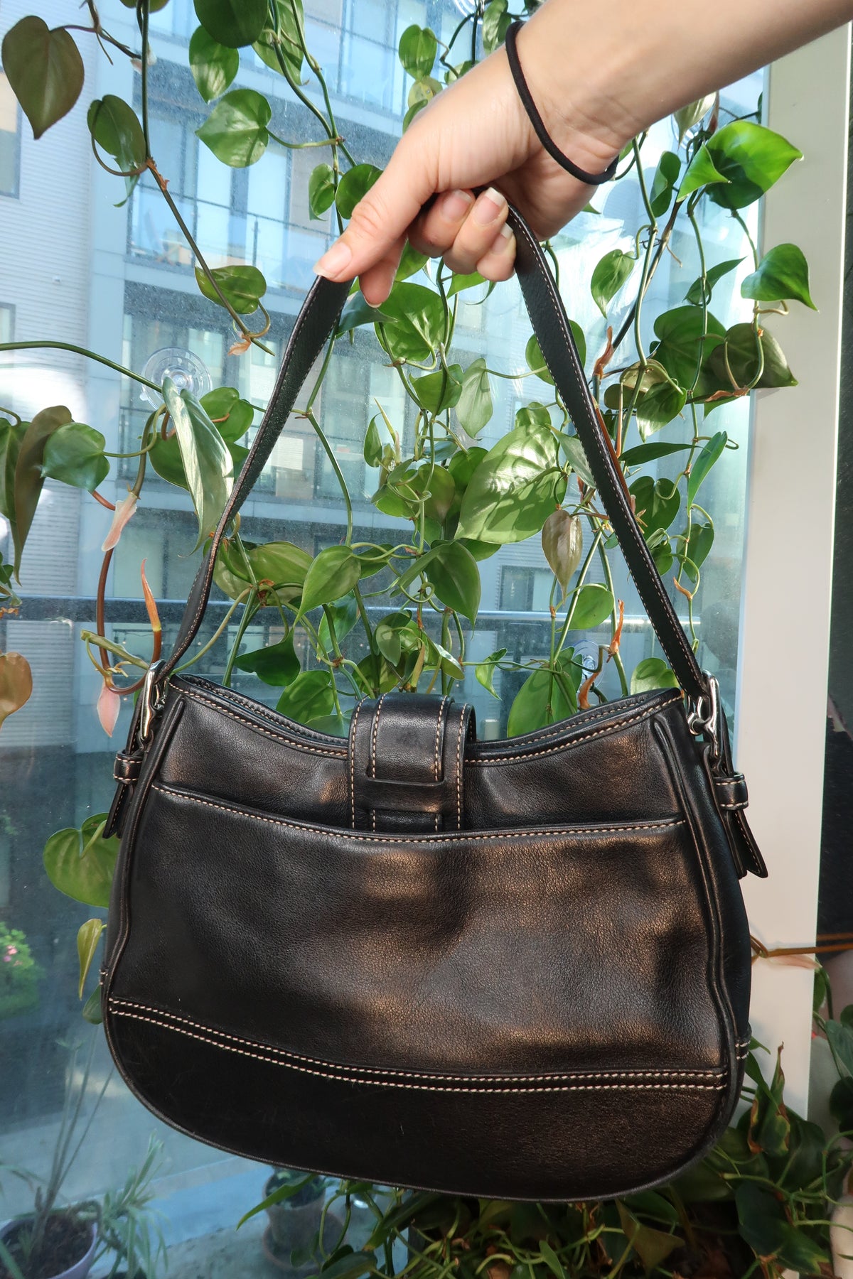 Vintage 2000s Coach Hampton Shoulder Bag Soho 7584