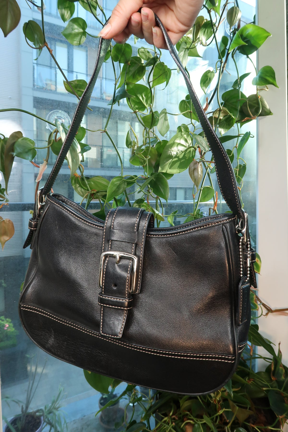 Vintage 2000s Coach Hampton Shoulder Bag Soho 7584