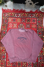 Load image into Gallery viewer, Vintage Long Beach Island Sweatshirt – Distressed Maroon Crewneck
