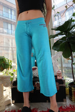 Load image into Gallery viewer, NWT Vintage Juicy Couture Aqua Terry Cloth Sweatpants – “Nonstop Juicy”
