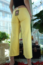 Load image into Gallery viewer, NWT Vintage Juicy Couture Yellow Terry Cloth “Nonstop Juicy” Pants
