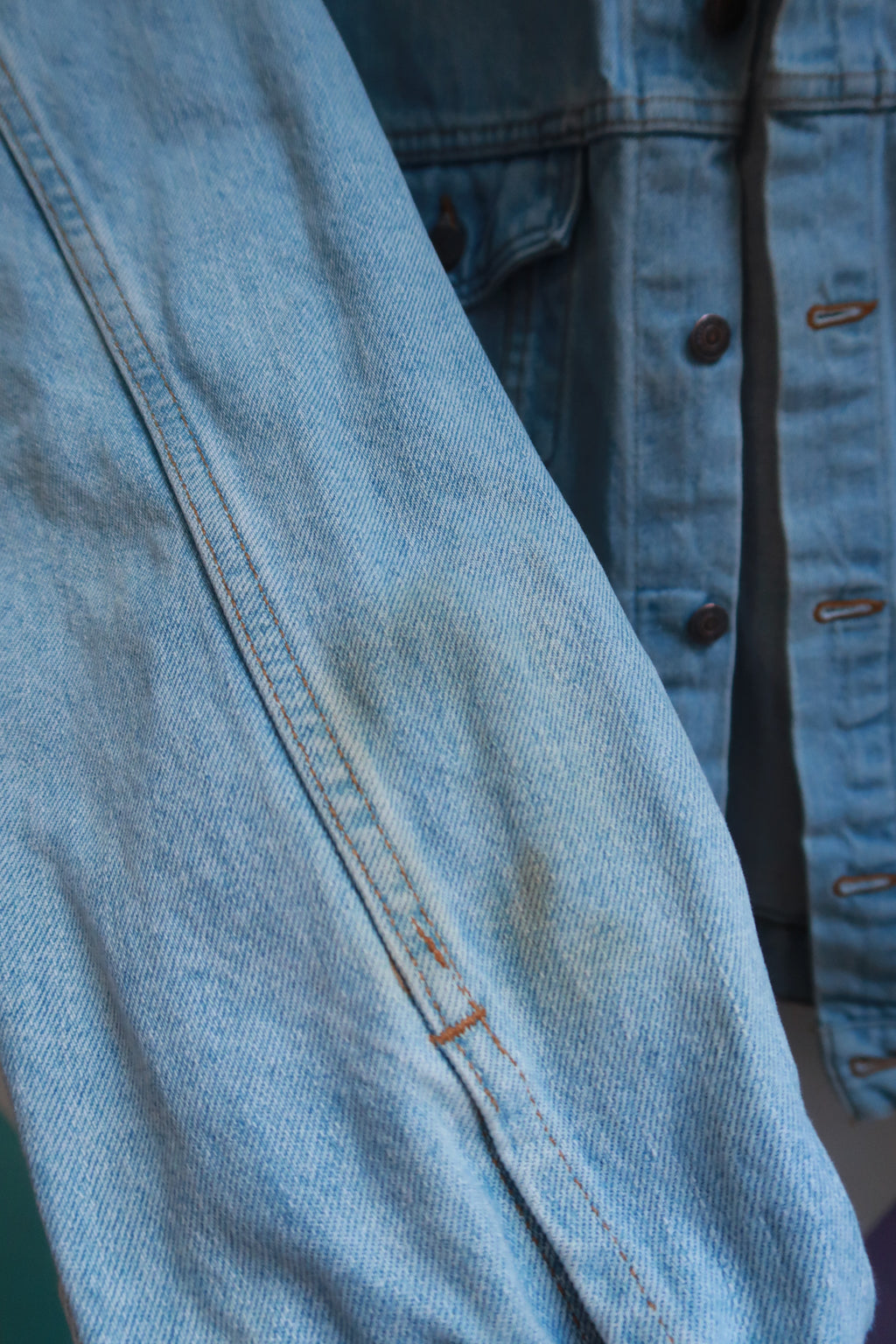 Vintage Levi's Light Wash Denim Trucker Jacket