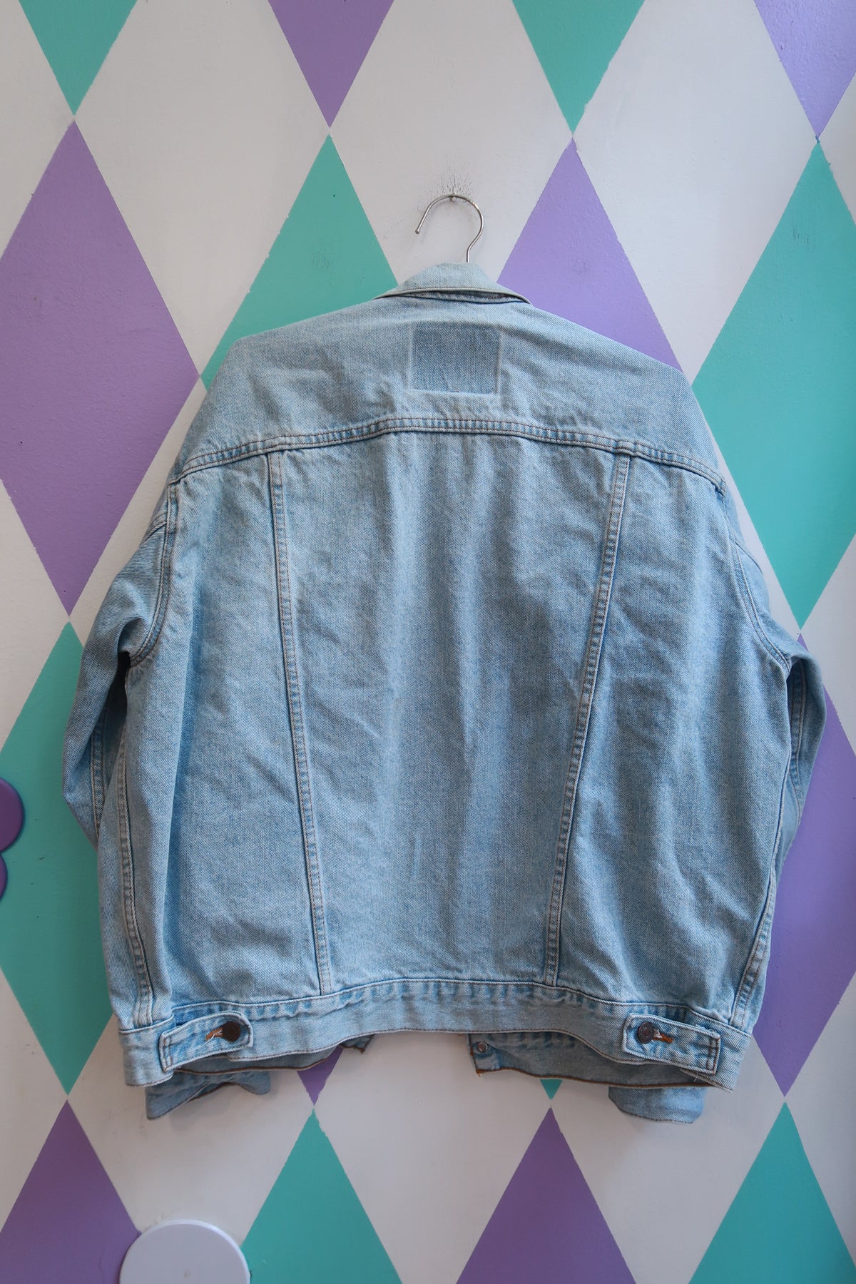 Vintage Levi's Light Wash Denim Trucker Jacket