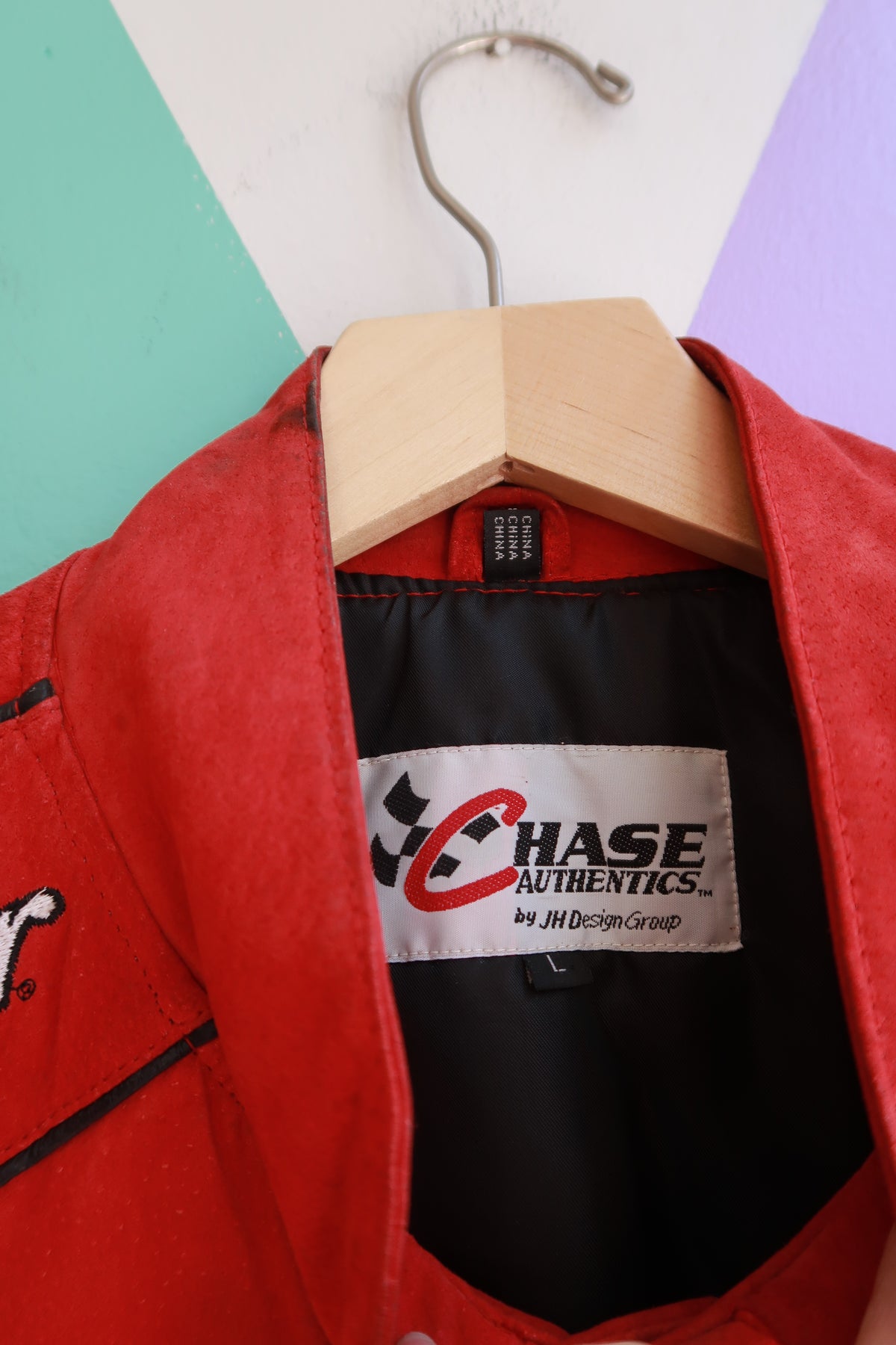 Vintage Budweiser Dale Earnhardt Jr. Genuine Leather Racing Jacket