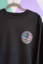 Load image into Gallery viewer, Vintage Transportation Security Administration Federal Air Marshal Black Crewneck Sweatshirt
