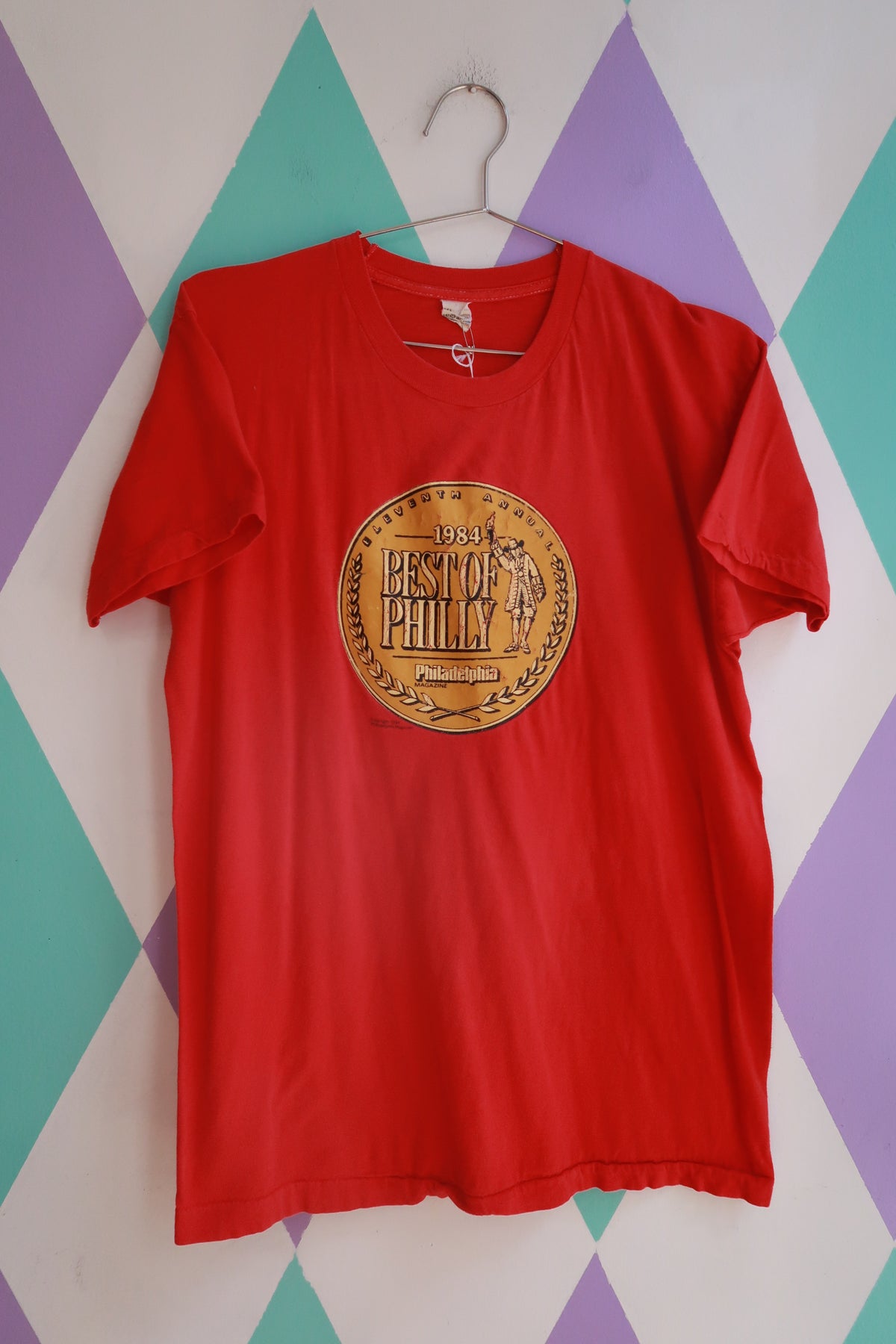 Vintage 1984 Best of Philly Philadelphia Magazine Graphic T-Shirt