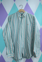 Load image into Gallery viewer, Vintage Ralph Lauren Button-Up Shirt – Mint Green Striped
