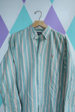Load image into Gallery viewer, Vintage Ralph Lauren Button-Up Shirt – Mint Green Striped
