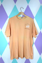 Load image into Gallery viewer, Vintage &quot;Polo International&quot; Myrtle Beach Graphic Tee – Distressed Peach Souvenir Shirt
