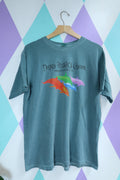 Vintage Dolphin Research Center Tee – Grassy Key, FL Rainbow Dolphin Graphic T-Shirt