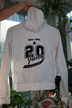 Load image into Gallery viewer, Vintage Juicy Couture “New York 20” Graphic Zip Hoodie – Heather Grey
