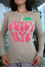 Load image into Gallery viewer, Vintage Juicy Couture “Juicy NYC” Graphic Long Sleeve Tee
