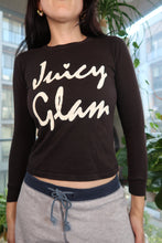 Load image into Gallery viewer, Vintage Juicy Couture “Juicy Glam” Long Sleeve Tee
