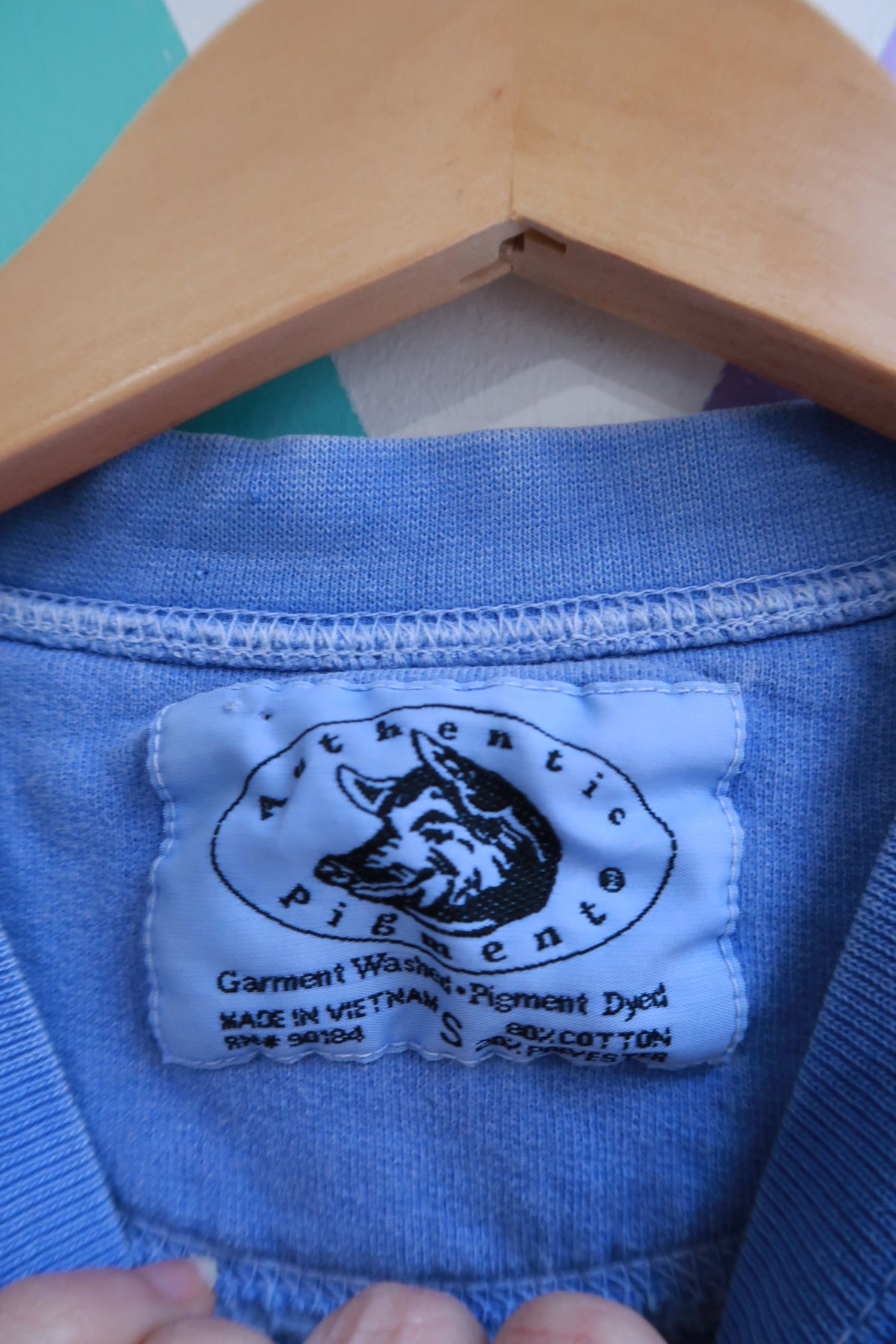 Vintage 90s Embroidered Vizsla Dog Crewneck Sweatshirt - Elektra Vintage