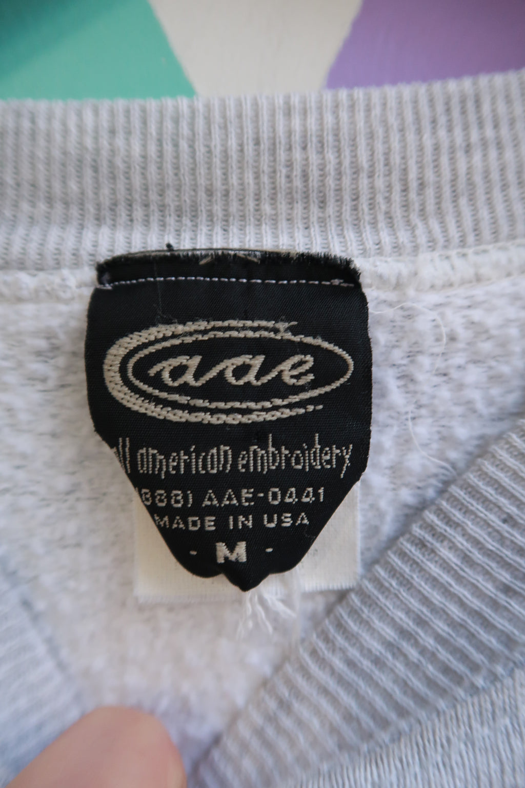 Vintage 90s Palm Beach Embroidered Crewneck Sweatshirt