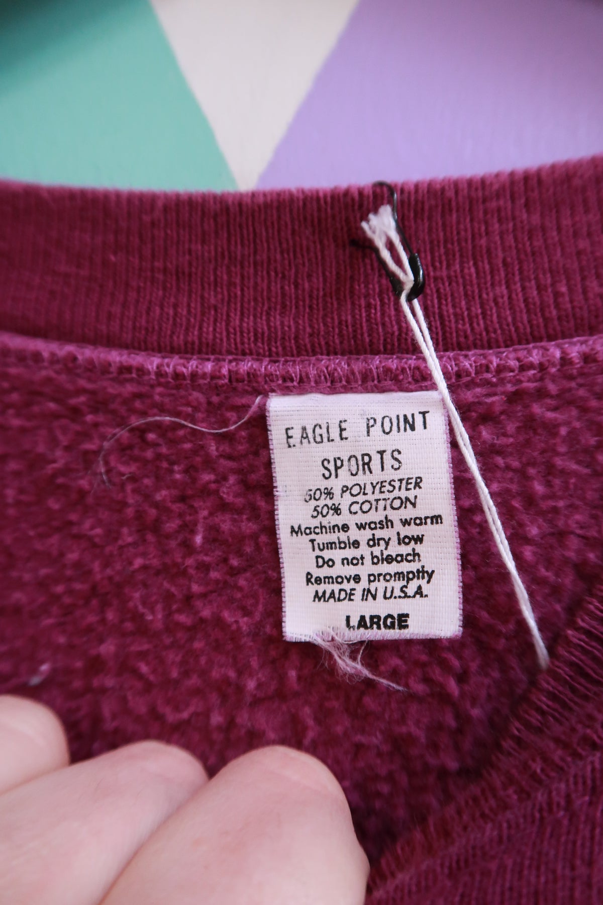 Vintage 90s Newport, Rhode Island Floral Letter Crewneck Sweatshirt