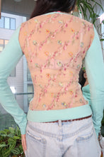 Load image into Gallery viewer, Vintage Light Blue Cardigan – Beaded &amp; Sequined Floral Embellished Knit Button-Up
