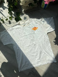 Vintage Elektra Vintage Long Beach Island graphic tee with colorful beach design on soft cotton fabric.