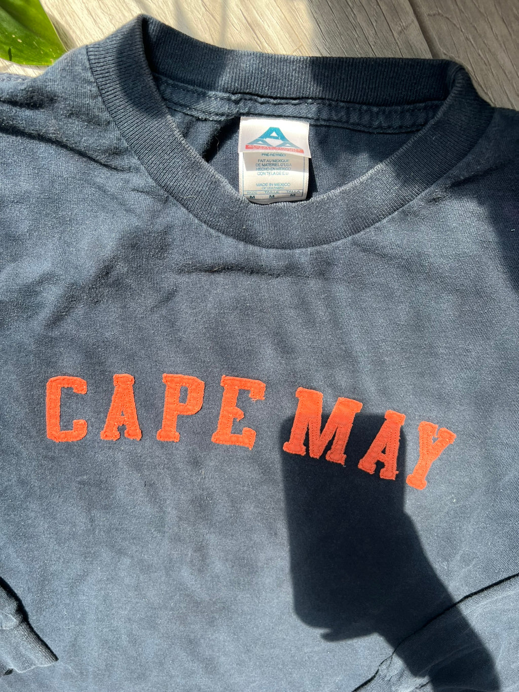 Vintage Spell Out Cape May Long Sleeve Tee by Alstyle - Elektra Vintage