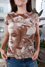 Load image into Gallery viewer, Vintage Y2K Marilyn Monroe Op Art Graphic Baby Tee
