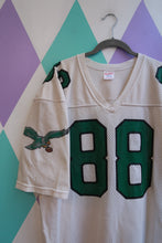 Load image into Gallery viewer, Vintage 90s Philadelphia Eagles #88 Rawlings NFL mesh football jersey for men, by Elektra Vintage, featuring team logo and mesh fabric.
