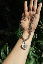 Load image into Gallery viewer, Vintage Juicy Couture Crown Heart Charm Necklace
