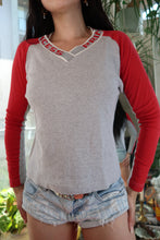Load image into Gallery viewer, Vintage 2000s Princess Collar Long Sleeve Tee
