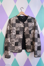 Load image into Gallery viewer, Vintage Silk Quilted Patchwork Jacket
