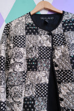 Load image into Gallery viewer, Vintage Silk Quilted Patchwork Jacket
