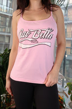 Load image into Gallery viewer, Fitted Ciao Bella Italia Baby Pink Tank
