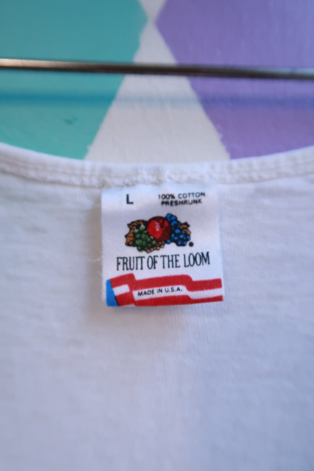 Men's white vintage graphic tank top by Elektra Vintage featuring a Grand Cayman B.W.I. Atlantis Submarine Cruise design.