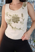 Load image into Gallery viewer, Vintage Floral Bodice Vest Top
