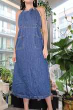 Load image into Gallery viewer, Vintage GAP Denim Halter Dress
