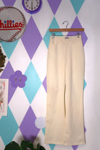 Load image into Gallery viewer, Vintage Cream Straight Fit Trousers by ONYX Jeans
