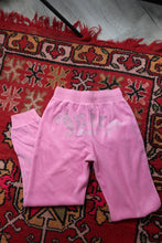 Load image into Gallery viewer, Juicy Couture Pink Velour Jogger Pants
