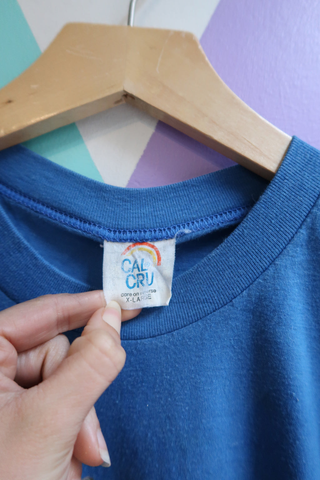 Vintage 1980s "Share Your Rainbow" Mouse Graphic Tee