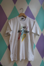 Load image into Gallery viewer, Vintage MS Bike Tour Graphic Tee – 80s/90s Style White T-Shirt
