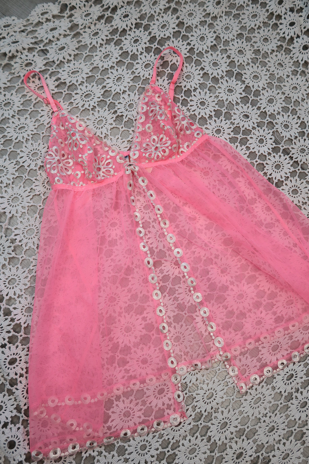 NWT Victoria's Secret Pink Sheer Camisole Top