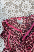 Load image into Gallery viewer, Vintage 2000s Hot Pink Leopard Print Lace Slip Dress
